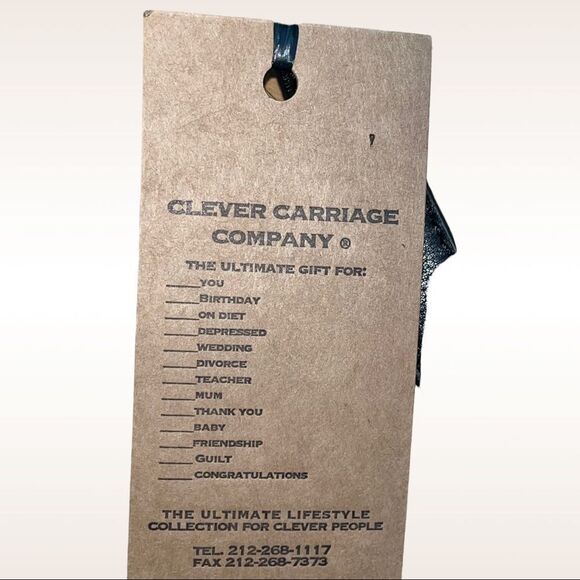 Clever Carriage Company Large Leather Tote New with Tags - Picture 10 of 10